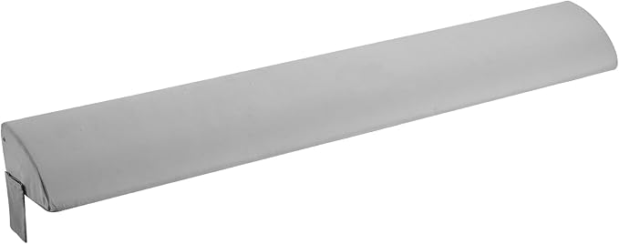 VEVOR Bed Wedge Pillow for Headboard, King Size, 72"x10"x6" Bed Gap Filler, Fill 0-7" Gap Between Headboard and Mattress, 25D Foam Mattress Wedge Headboard Pillow with Side Pocket, for Backrest, Gray