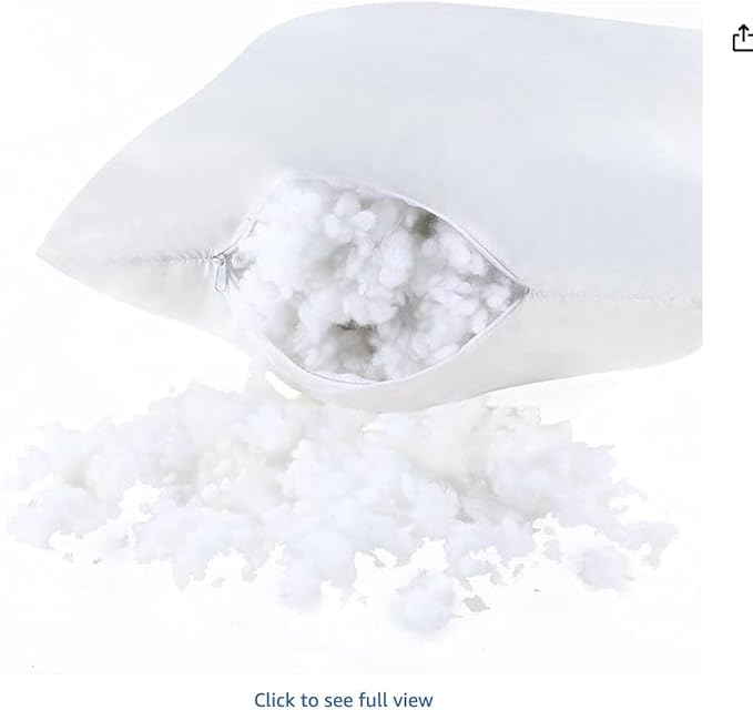Decorative Pillow for Living Room, Sofa, Bed, Home Decoration, Commerical Enviroment - CAL117 Regulated - Pack of 2 (Down Alternative, Landino, 18" x 18")