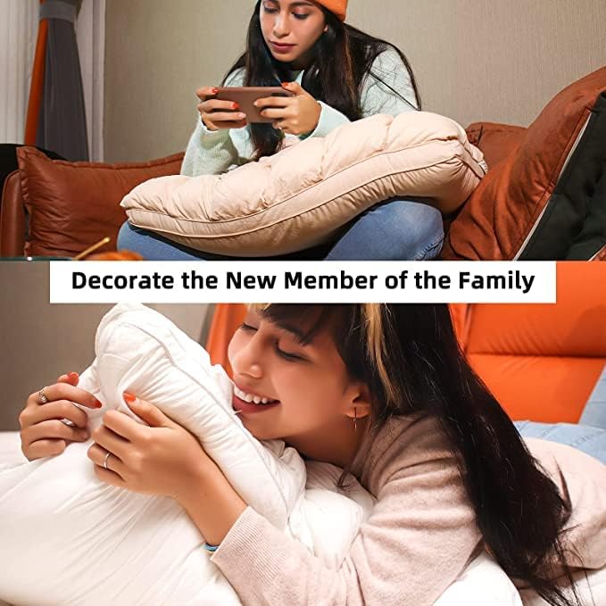 YOUR MOON Pillows King Size Set of 2, Soft Support King Pillows 2 Pack for Bed, Fluffy Down Alternative Pillow, Luxury Hotel Gel Pillow for Side Sleeping (Gray)