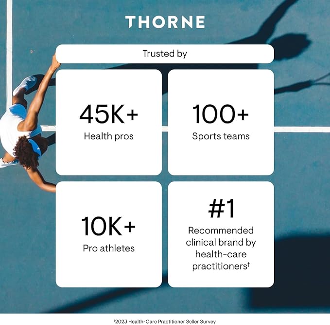 THORNE - Calcium - (Formerly DiCalcium Malate) - Chelated Calcium for Enhanced Absorption with DimaCal for Bone Density Support* - 120 Capsules