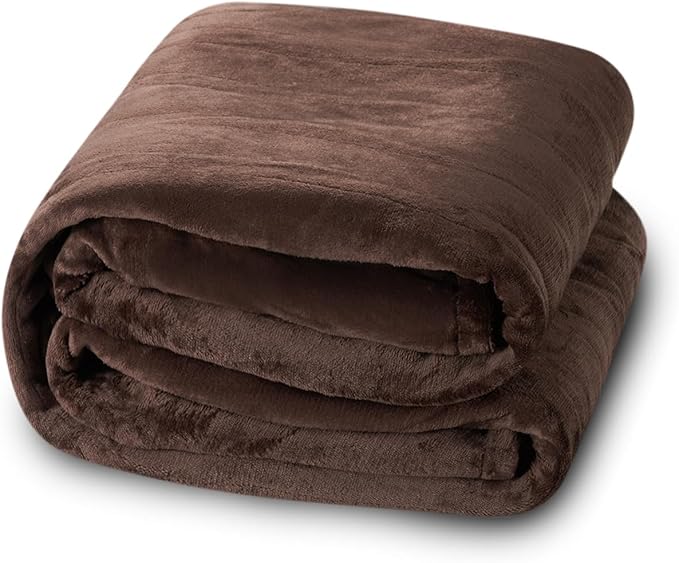 Electric Heated Blanket Queen Size 84"x 90",Dual Control Super Cozy Soft Warm with 5 Heat Levels &10 Hours Auto Off, Home Office Use & Machine Washable, Dark Brown