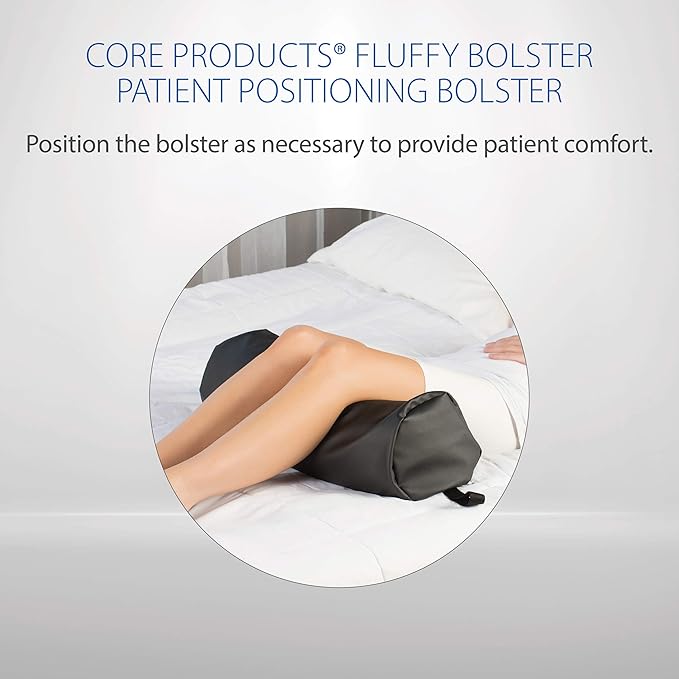 Core Products Fluffy Positioning Bolster - Black