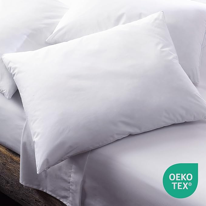 Martex 2-Pack Queen Pillows - Hotel Quality - Cozy Premium Bedding for All Sleep Positions
