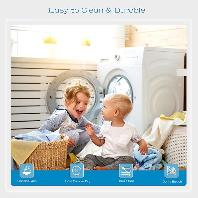 GRT 2 Pack Twin Mattress Protector Waterproof, Breathable & Noiseless Waterproof Mattress Protector Fitted Deep Pocket from 5" to 19", Smooth Twin Mattress Cover Machine Washable