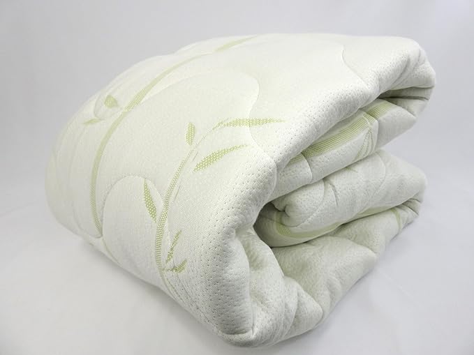 sheetsnthings Waterproof Rayon from Bamboo Jacquard King Mattress Pad, White
