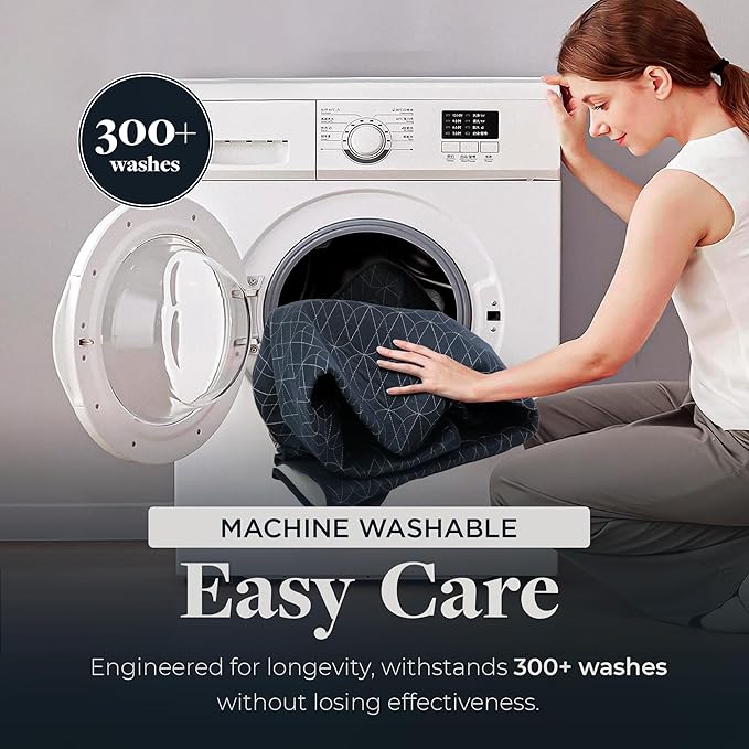 Waterproof Bed Pads – King Size 36x72 Inch (Pack of 2) – Washable Incontinence Pad with 21-inch Tuckable Wings – Kids, Adults, Elderly, and Pets – Reusable for Period Care – Eclipse Navy