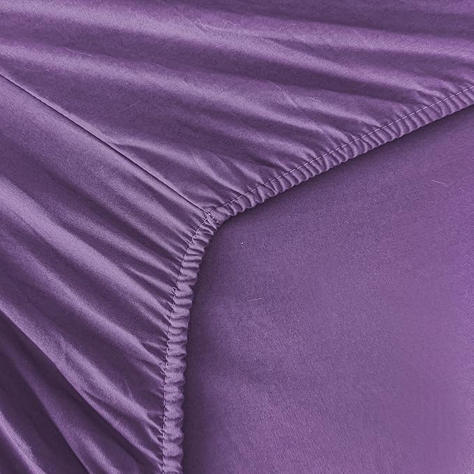 Peopleareok Unicorn Comforter Set Queen for Girls, 5-Piece Bed in a Bag Cute Pink Purple Unicorn Print Bedding Set Queen, Kids Cartoon Kawaii Comforter with Sheet Set