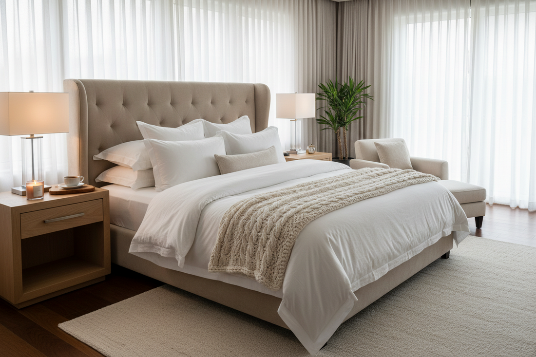 7 Ways to Create a Cozy Hotel-Like Bedroom at Home
