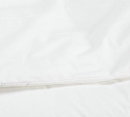 National Allergy Premium 100% Cotton Duvet Comforter Protector - King Size - 106" x 86" - White - Breathable 300 Thread Count Hypoallergenic Cover - Zippered Encasement - Bedding Linen