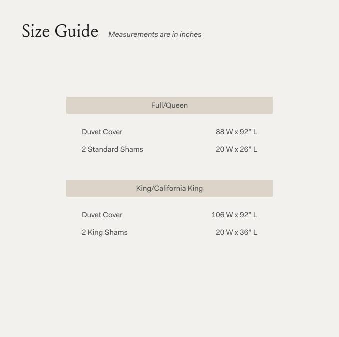 BOLL & BRANCH Signature Hemmed Duvet Set - Full/Queen, Stone - Luxury 100% Organic Cotton - 1 Duvet Cover, 2 Shams - Buttery Soft, Hidden Closures
