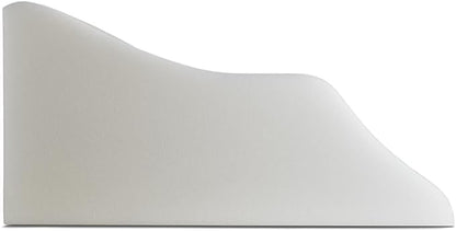 Lounge Doctor Elevating Leg Rest Wedge Pillow, Light Blue, Small, Wide