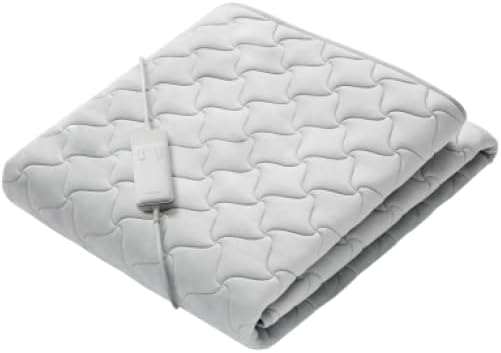 EME511 Far Infrared Heated Mattress Pad, Smart Care Heating with Sleep Mode Feature, EMF Free & Washable, Single