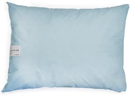 McKesson Medical Pillow [12 Count] Reusable Hospital Bed Pillows, Vinyl Cover, Fluid Moisture and Stain-Resistant, Blue, 19 in x 25 in