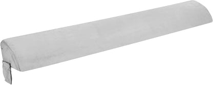 VEVOR Bed Wedge Pillow for Headboard, King Size, 76"x10"x6" Bed Gap Filler, Fill 0-7" Gap Between Headboard and Mattress, Soft Plush Mattress Wedge Headboard Pillow with Side Pocket, for Backrest Gray