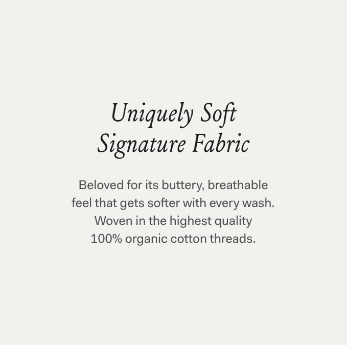 BOLL & BRANCH Signature Hemmed Duvet Set - Full/Queen, Shore - Luxury 100% Organic Cotton - 1 Duvet Cover, 2 Shams - Buttery Soft, Hidden Closures