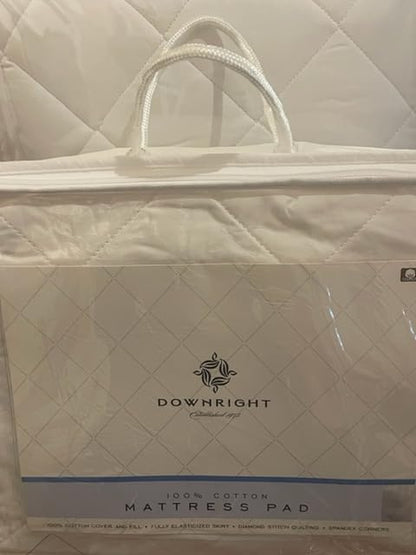 Cotton Mattress Pad (Twin)