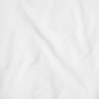National Allergy Premium 100% Cotton Duvet Comforter Protector - Twin Size - 66" x 86" - White - Breathable 300 Thread Count Hypoallergenic Cover - Zippered Encasement - Bedding Linen