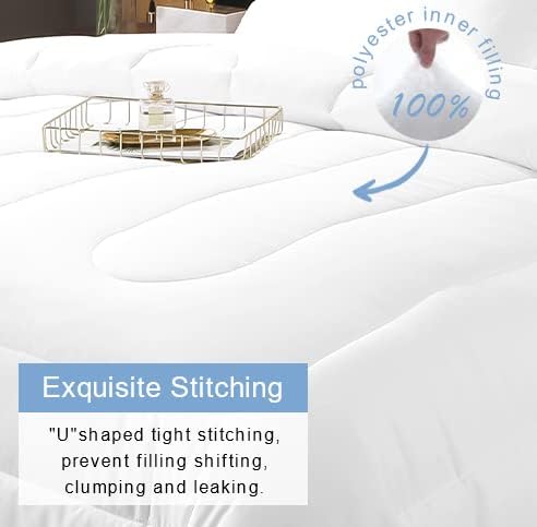 Lovely Otter Comforter Set Watercolor Green Lotus Leaf Plants Bedding Comforter for Kids Boys Girls Teens Cartoon Wild Butterfly Dragonfly Animals Bedroom Quilt Set with 2 Pillowcases Queen Size 3 Pcs