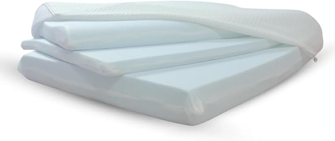 Max Adjustable Pillow Combo Pack, Standard Size 17x24, 2 of Each (4 Total Pillows)