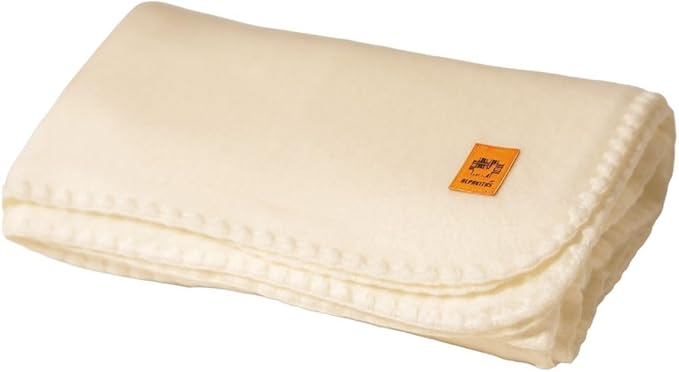 Alpaca Wool Blanket – Throw Size, 64 x 45 Inches – Warm & Lightweight – Couch, Bed, or Outdoor Blanket – Beige