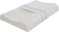 Slim Natural Latex Pillow for Stomach, Back Sleepers,Low Profile & Thin Ergonomic Contour Pillows Helps Cervical Neck Correction and Deeper Sleep (23.6" Lx15.7 Wx(3.1/3.9") H)