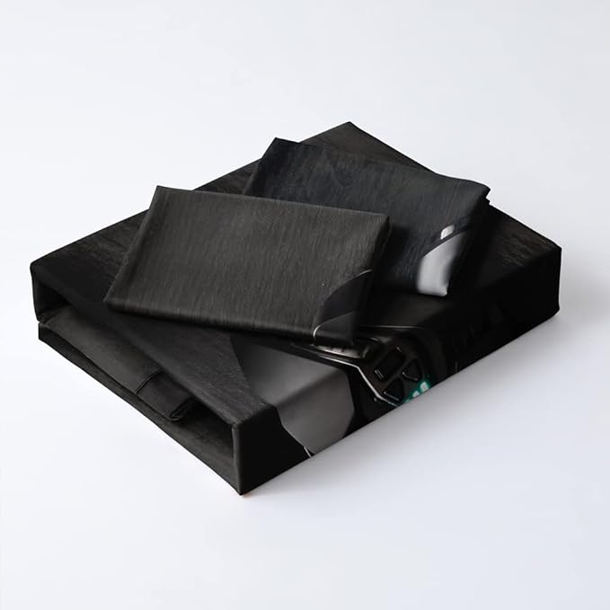 3D Print Gamepad Duvet Cover Set Gaming Comforter Covers and Pillowcases King Size Black Color Bed Set Gamer Beddings Boy Kid Bedroom Decorations