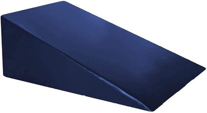 Vinyl Foam Wedge Support Pillow, Therapeutic Foam Back and Legs Medical Quality Bed wedge