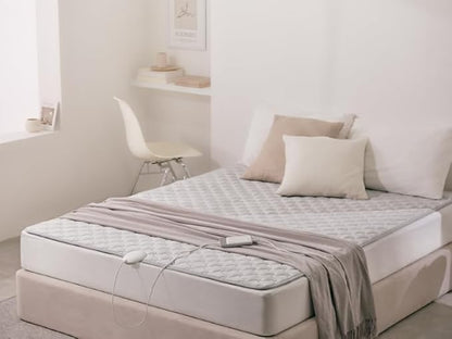 EME511 Far Infrared Heated Mattress Pad, Smart Care Heating with Sleep Mode Feature, EMF Free & Washable, King