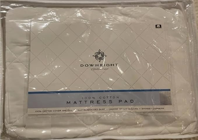 California King Quilted Cotton Waterbed Mattress Pad