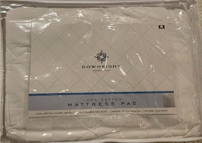 California King Quilted Cotton Waterbed Mattress Pad