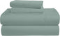 LANE LINEN 100% Egyptian Cotton King Size Deep Pocket Sheet Sets, Soft & Comfy No Pill Fade Resistant Natural Cooling Mercerized Cotton King Size Sheets Set 15" Deep Pocket - Jadeite