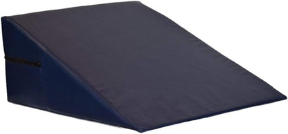 Vinyl Foam Wedge Support Pillow, Therapeutic Foam Back and Legs Medical Quality Bed wedge