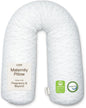 Coop Home Goods Original Adjustable Maternity Pillow, with Memory Foam and Washable Cover, Body Pillow for Pregnancy, Side Sleeper and Full Body Support During Pregnancy