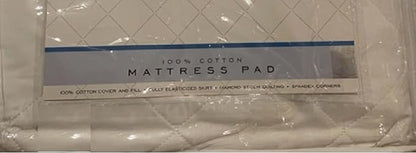 Cotton Mattress Pad (Conventional King)