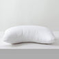 Shatex Neck Pillow Queen Size 28 x 20 inch, Curved Firm Bed Pillow with Adjustable Insert Provides Stronger Support - for Back, Stomach & Side Sleepers