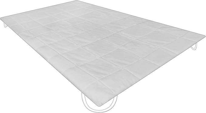 INNOMAX The Linen Resource Quilted Comfort Waterbed Anchor Band Custom Fit Mattress Pad Protective Cover Super Single