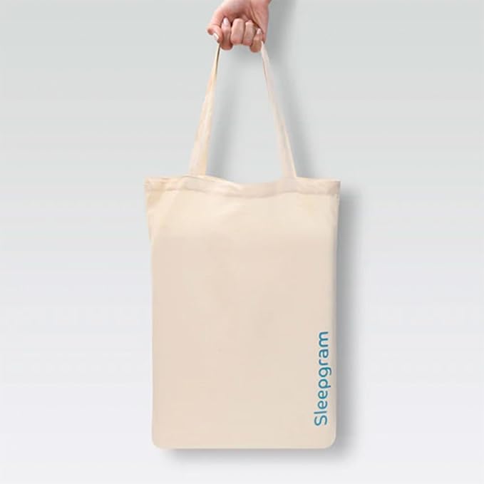 Sleepgram Supima Machine Washable 400 Thread Count Cotton Silver Ion Infused Luxury Zippered Duvet Cover with Travel Bag, Queen, White