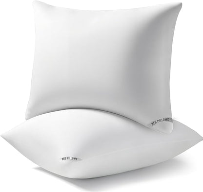 Luxury Hotel Pillows for Sleeping 2 Pack,Bed Pillows Queen Size Set of 2,Down Alternative Filling,Pillows for Back,Stomach and Side Sleepers
