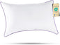 JOLLYVOGUE Pillows Standard Size Set of 1, Washable Supportive Single Bed Pillow with Super Soft Down Alternative Fill, Luxury Fluffy Hotel Quality for Side, Back, and Stomach Sleepers