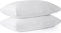 Bafode Goose Feathers Down Pillows, Pillows King Size Set of 2, 100% Cotton Cover,Gusseted Hotel Collection Bed Pillow for Back, Stomach or Side Sleepers