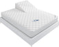 Waterproof Split Top King Mattress Pad Protector for Adjustable Bed, 34" Top Split from Head, Noiseless, Soft Padded Matress Protector
