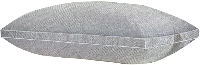 Shredded Foam Pillow Queen Size - Cooling Memory Foam Pillows That Stay Cold Adjustable Pillows for Sleeping Double-Sided Pillowcase