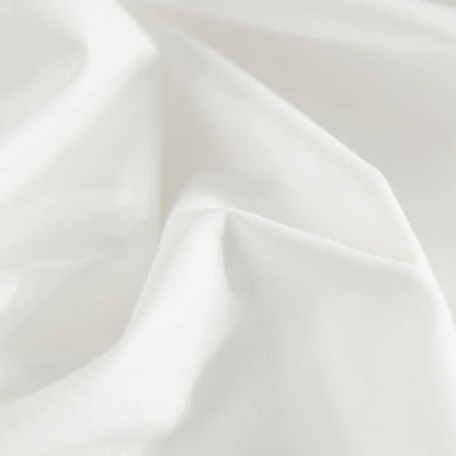 NEXHOME PRO King Duvet Cover Set – 100% Certified Organic Cotton with Washed Feel & Linen-Like Texture, Comfortable & Breathable, Home Bedding Set Bright White (No Comforter) 10490