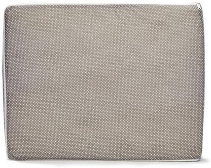 Lounge Doctor Elevating Leg Rest Wedge Pillow with Memory Foam, Heather Grey, Medium, Wide