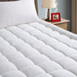 EASELAND Mattress Pad Queen Size Pillow Top Mattress Cover Quilted Fitted Mattress Protector Cotton 8-21" Deep Pocket Mattress Topper(60x80 Inches)
