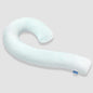 Cooling Body Pillow for Adults - Soft Long Bed Pillows Insert for Sleeping - Shredded Memory Foam & Removable Washable Cover - Swan Shaped Pregnancy Side Sleeper Pillow 49 Inch (Blue)