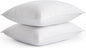 Bafode Goose Down Feather Pillows, Soft Bed Pillows Standard Size Set of 2, 100% Soft Cotton Shell, Hotel Pillows for Back, Stomach or Side Sleepers