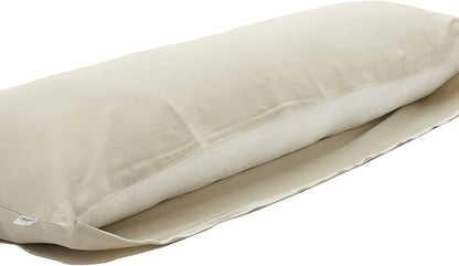 Comodo Body Pillow Cover with Zipper (Made in Japan / 63 x 20 inch (150 x 50cm) / Sand Beige) Dakimakura Pillow (Anime/Maternity) 100% Cotton CMC9150R - Washable