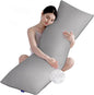 YZ HOME Memory Foam Body Pillow Insert - Full Body Pillow for Adults - Soft Large Long Bed Pillow for Side Sleeper