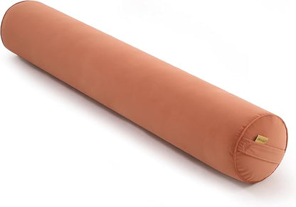 Cuddle Pillow – Body Pillow for Adults, Long Bolster Pillow for Bed, Soft & Supportive for Restful Sleep,39 x 7.87 Inches,Amber Orange